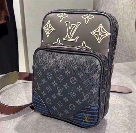 louis vuitton white sling bag|Louis Vuitton sling bag used.